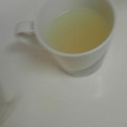 レモン果汁多めで。今日は寒かったので温まりました。ごちそうさまです。